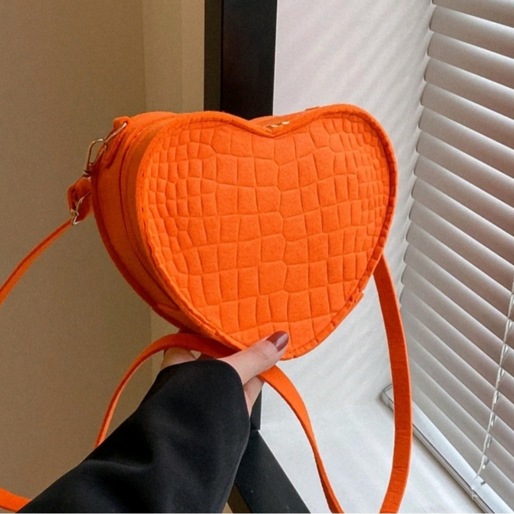 Heart Shaped Crossbody Bag
